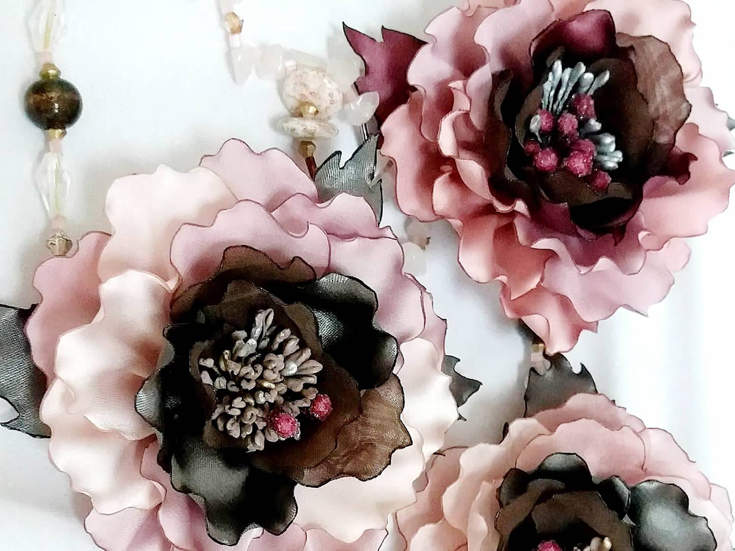 Как сделать цветы из ткани – 4 мастер-класса для начинающих