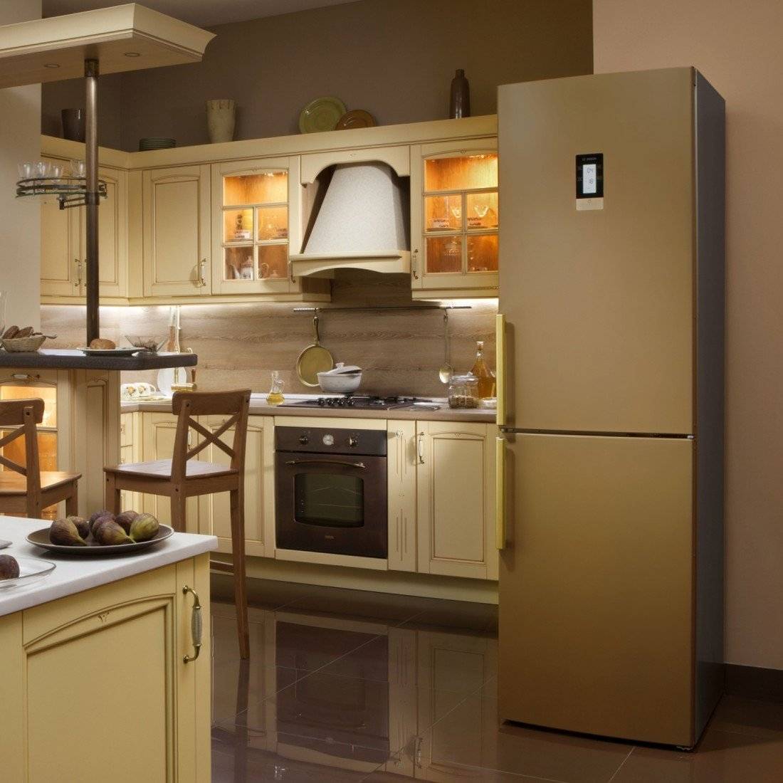 Как выбрать цвет холодильника для кухни? | домфронт