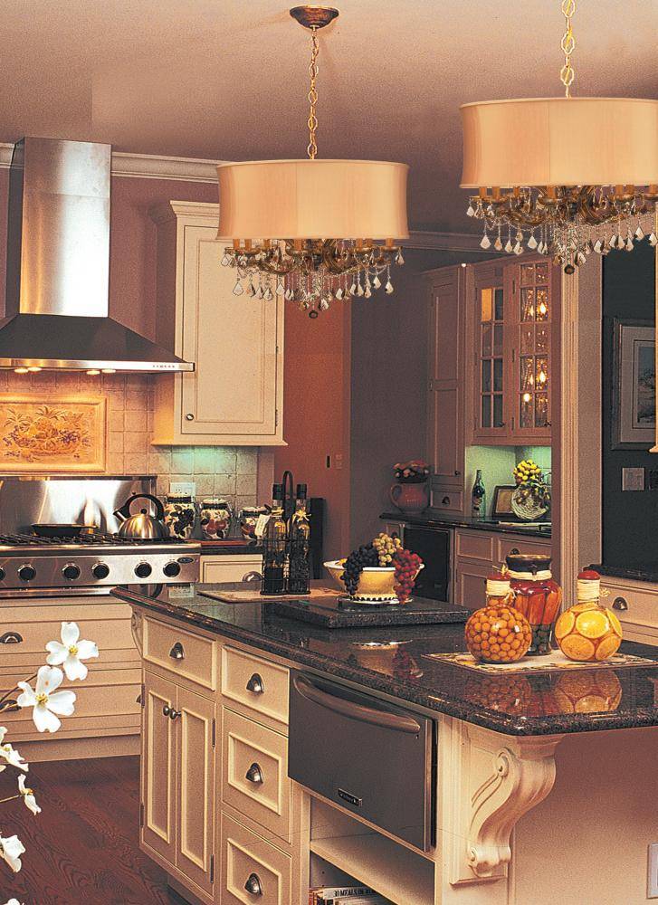 Люстры на кухню в современном стиле - 60 фото в интерьере