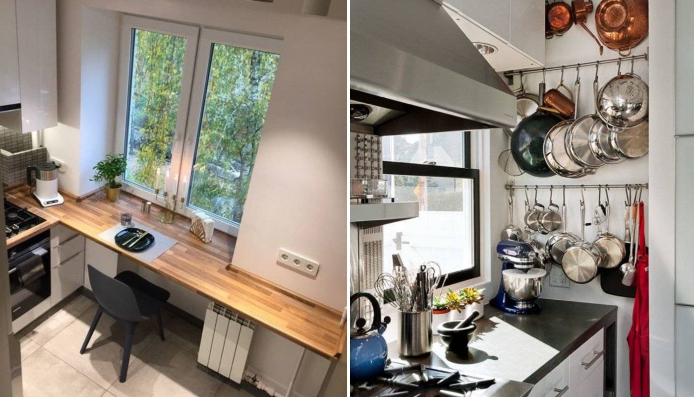 Дизайн маленькой кухни: 120 фото интересных идей 2023 года по оформлению и планировке небольших кухонь