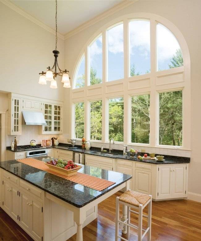 Кухня с окном: 110 фото стильных сочетаний и качественного оформления кухни