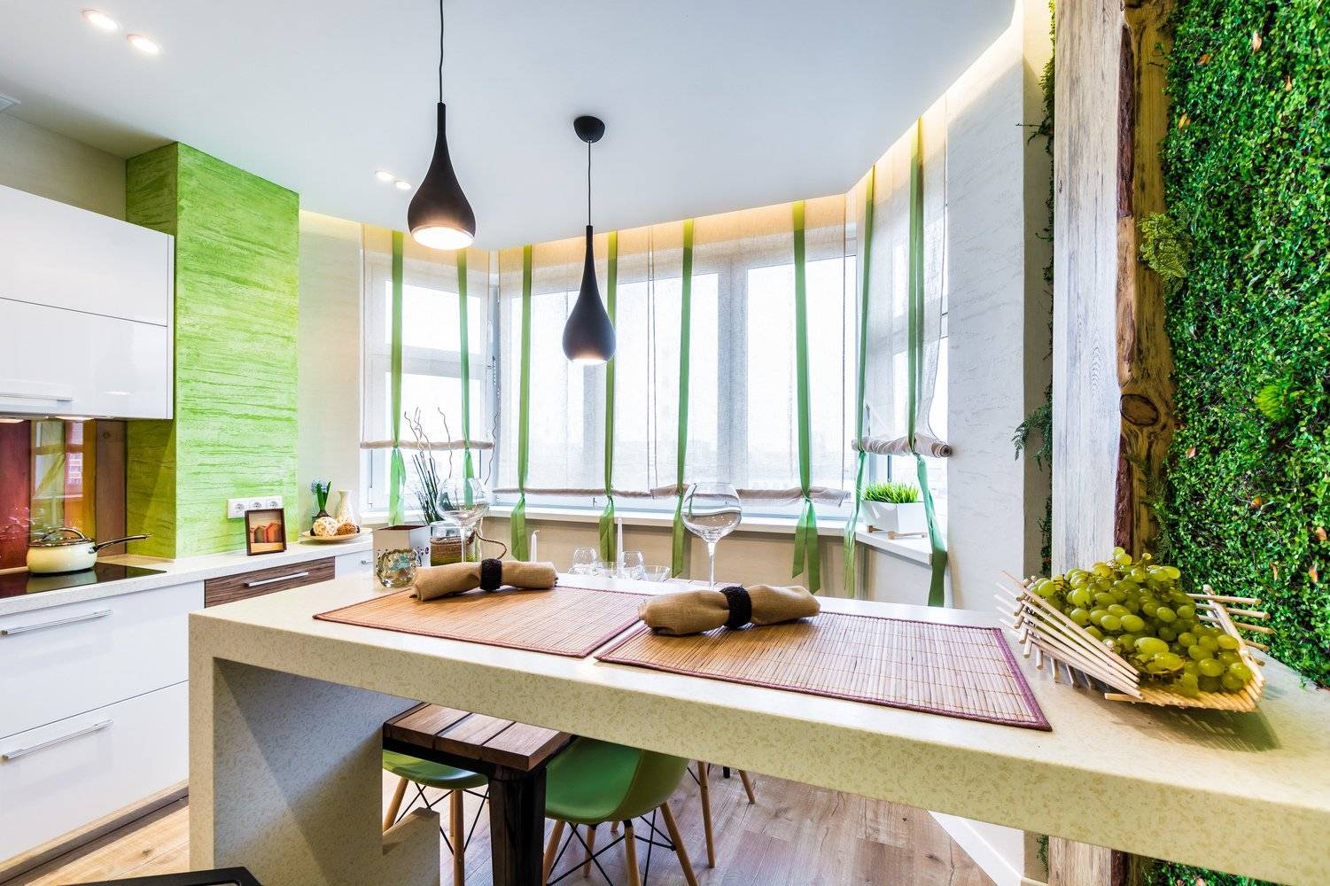 Кухня в эко-стиле: какие черты интерьера ближе к природе