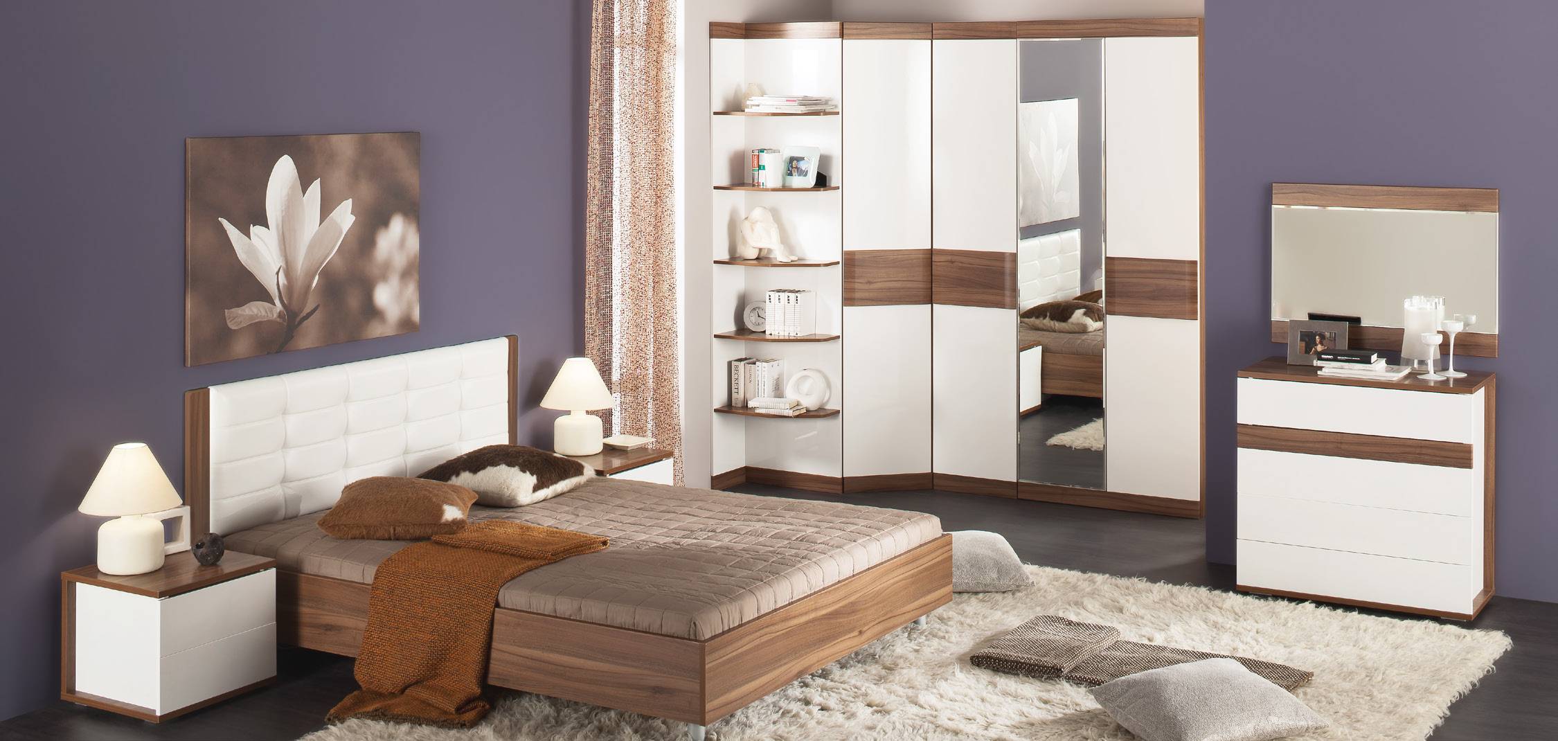 Виды модульных шкафов для спальни: как правильно выбрать?