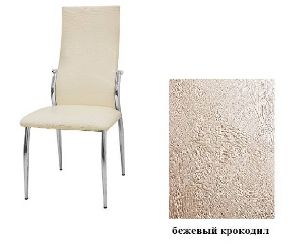 Всё о стульях для кухни из экокожи и кожзама: мягкие стулья белого цвета