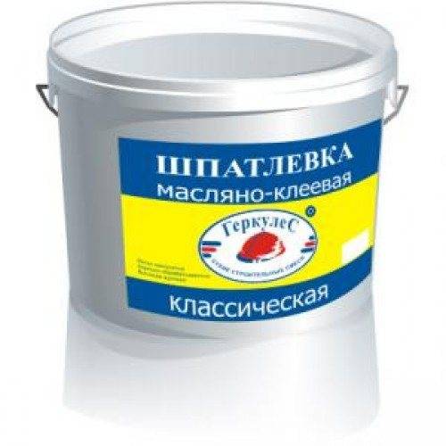 Особенности масляной шпаклёвки (технические характеристики)