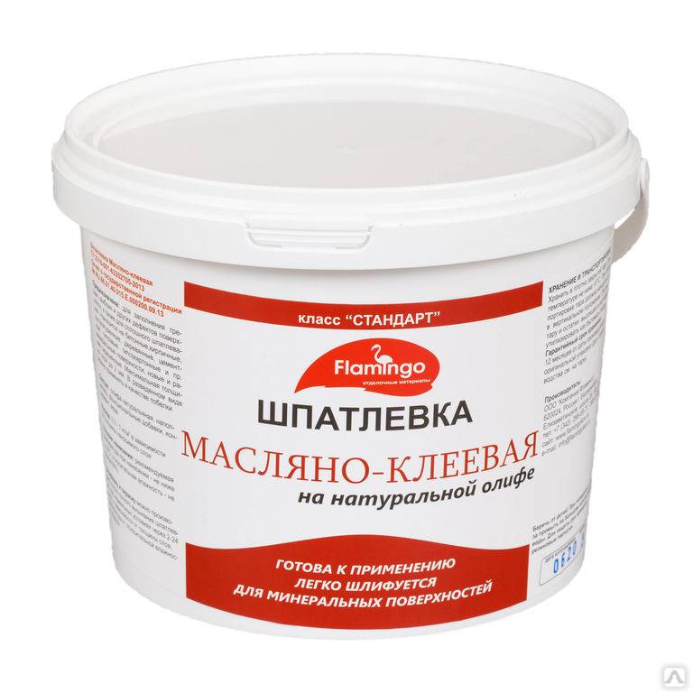 Масляно-клеевая шпаклевка: состав и технические характеристики