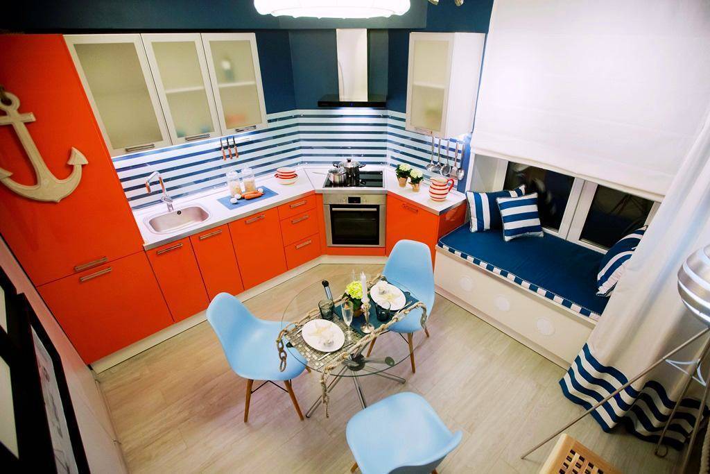 Кухня в морском стиле: идеи дизайна и декора, выбор цвета, мебели и отделки