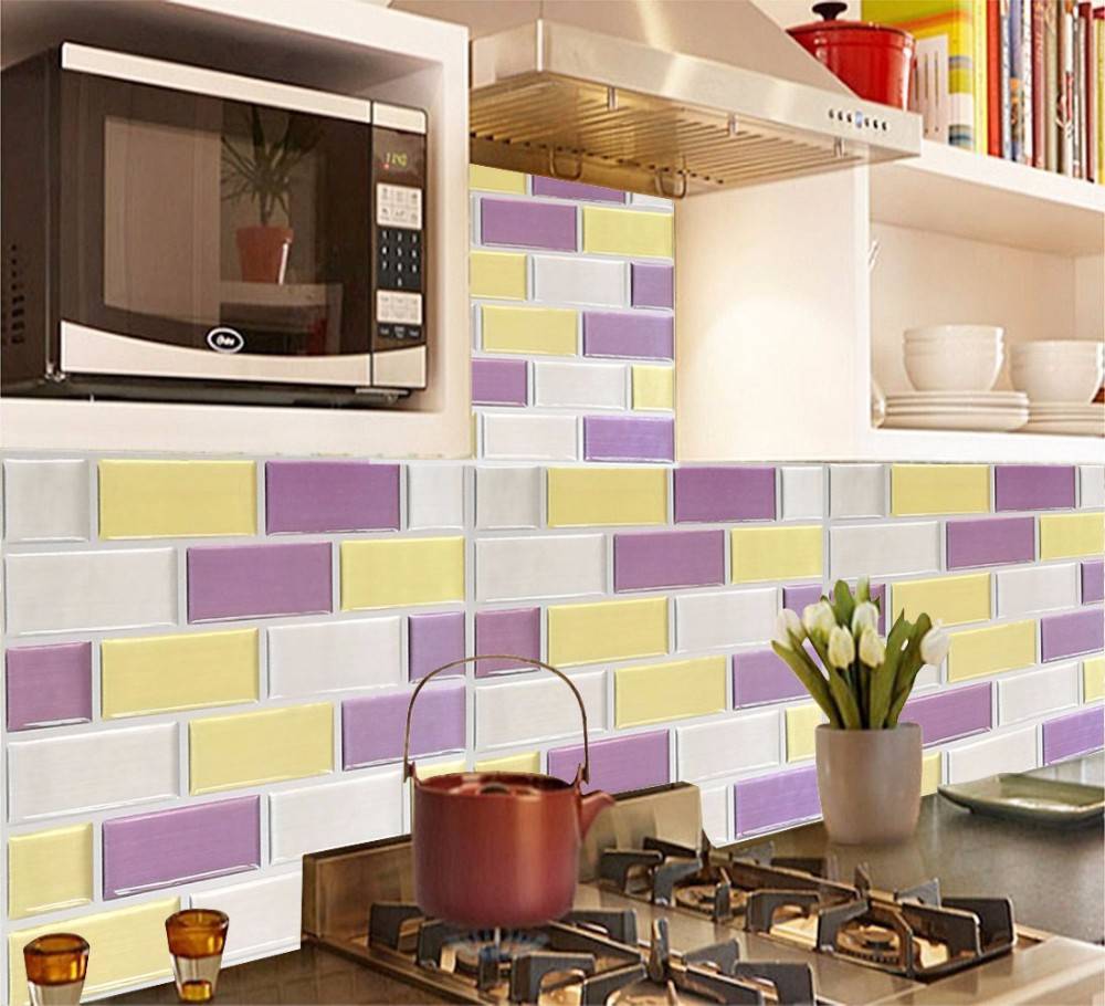 Плитка на стенах кухни — как выбрать и наклеить правильно? инструкция + 65 фото