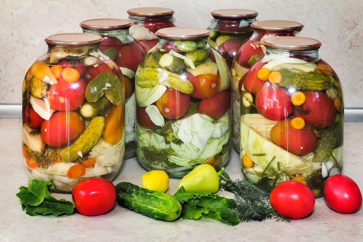 Салат с грибами и овощами на зиму - 14 пошаговых фото в рецепте
