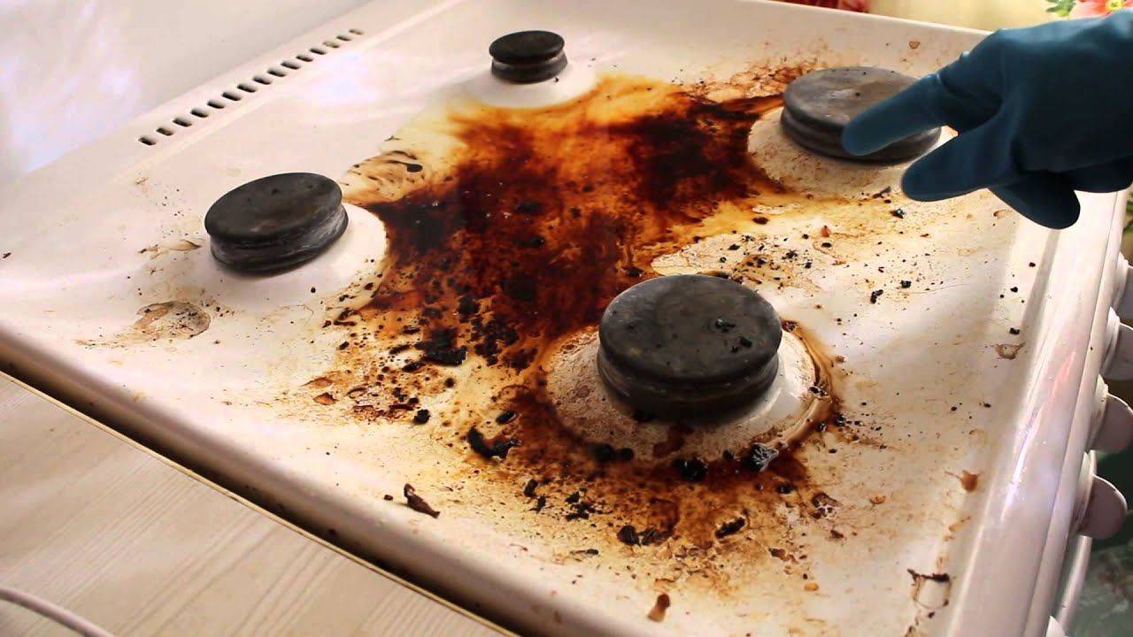 Как почистить черную кухонную плиту - wikihow
