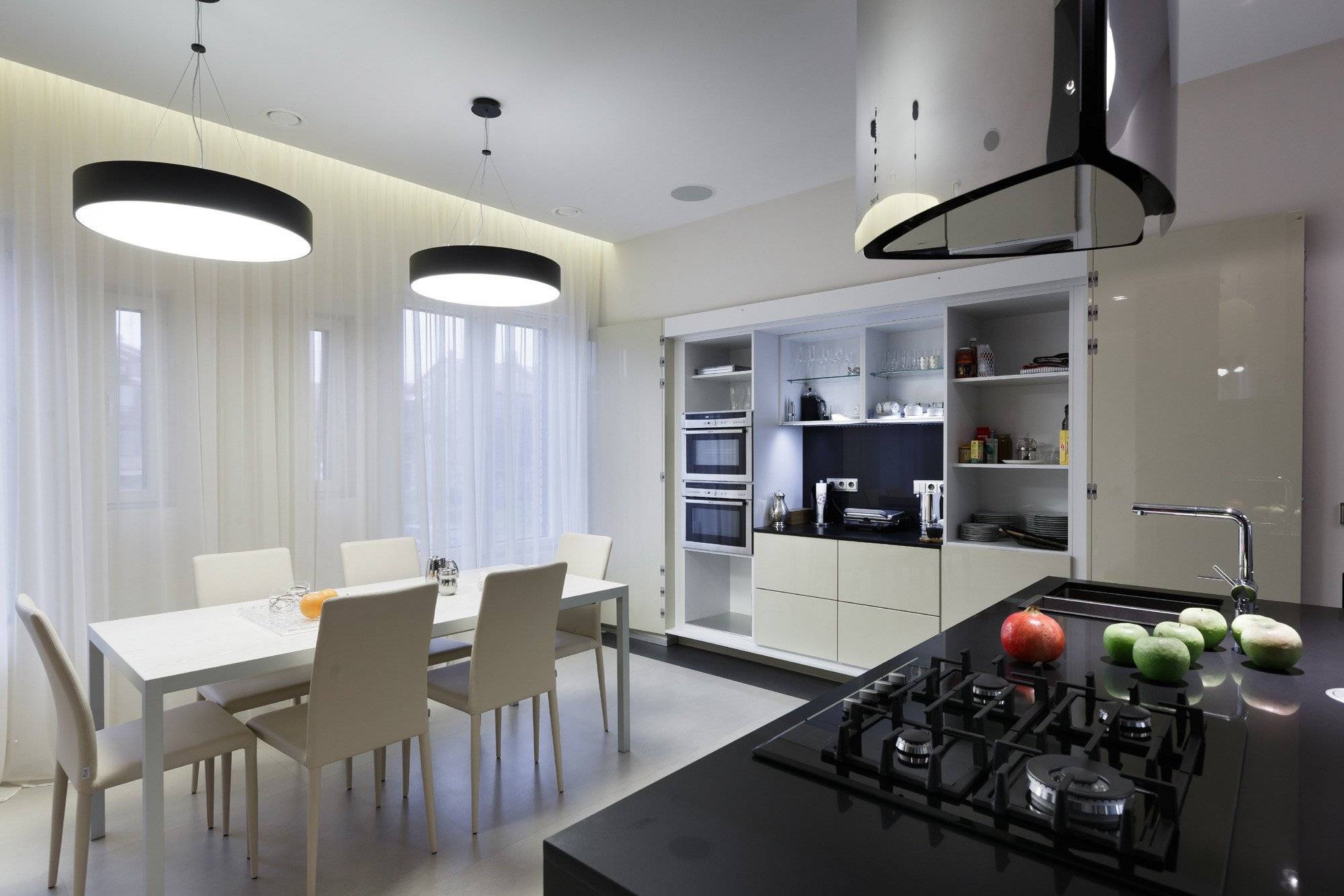 Кухня-гостиная 35 м: цвета, советы по планировке, фото в интерьере