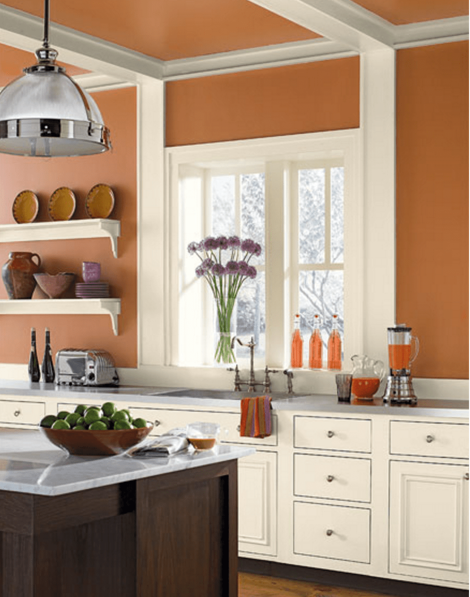 Сочетание цветов в интерьере кухни: как подобрать цвет, базовые сочетания, таблица подбора оттенков