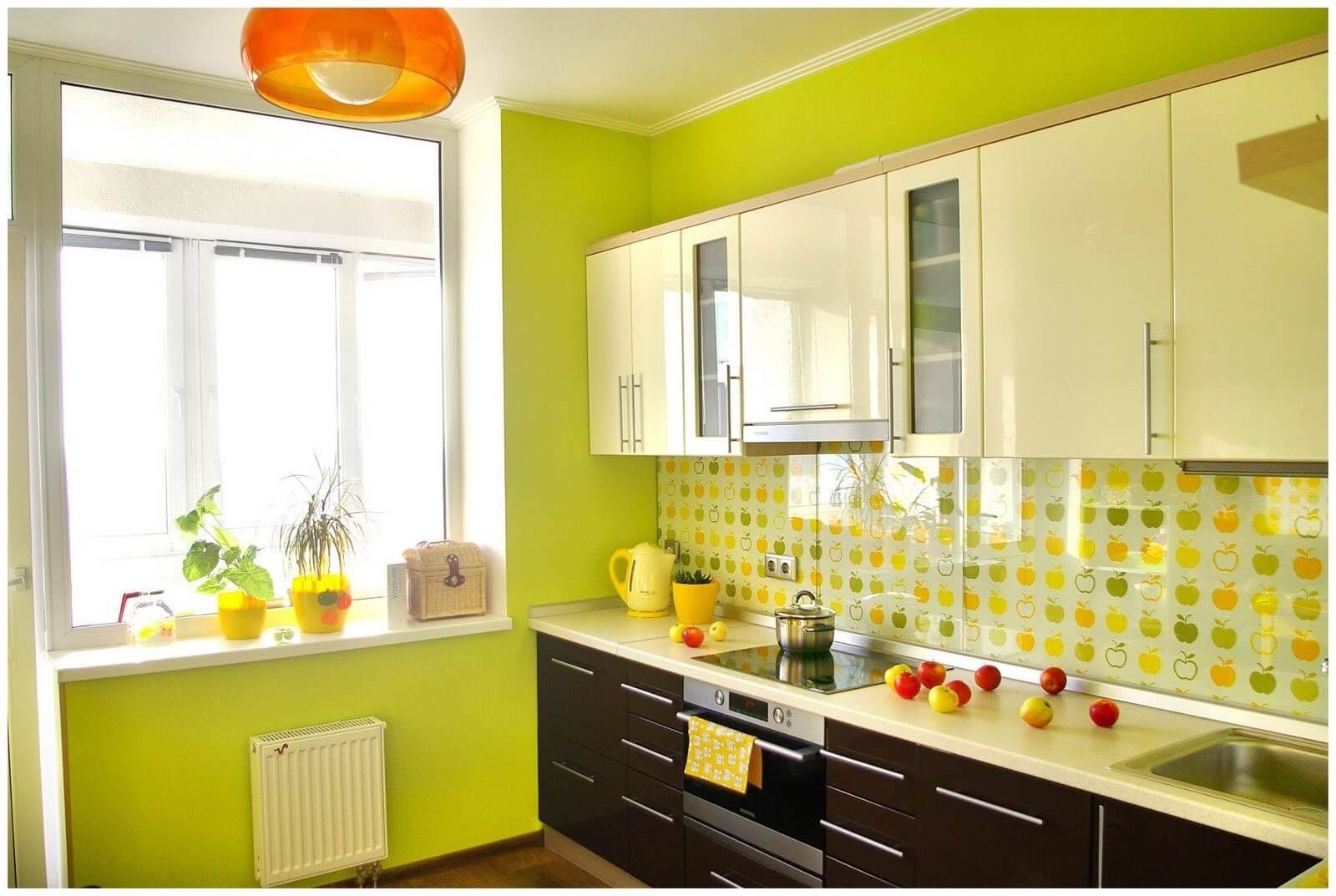 Какой цвет обоев выбрать для кухни: фото, идеи сочетания с кухонным гарнитуром и мебелью