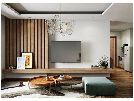 Телевизор в интерьере квартиры: выбор места и окружающий антураж (83 фото)