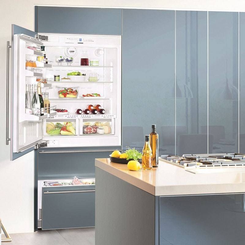 Установка встроенного холодильника: как подключить, монтаж, схема встраивания