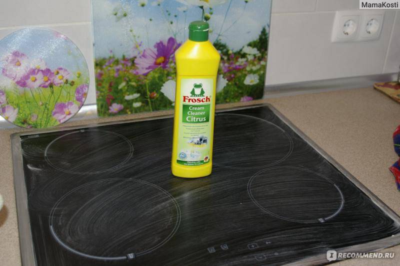 Как очистить стеклокерамическую плиту от нагара в домашних условиях