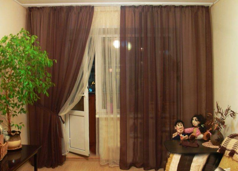 Шторы на кухню с балконной дверью: 140 фото идей дизайна
