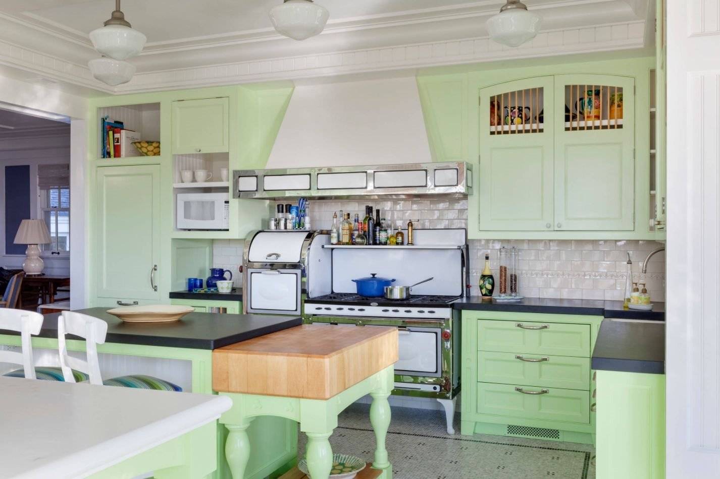 Дизайн салатовой кухни (100 фото): 10 советов дизайнеров по сочетанию салатового цвета
