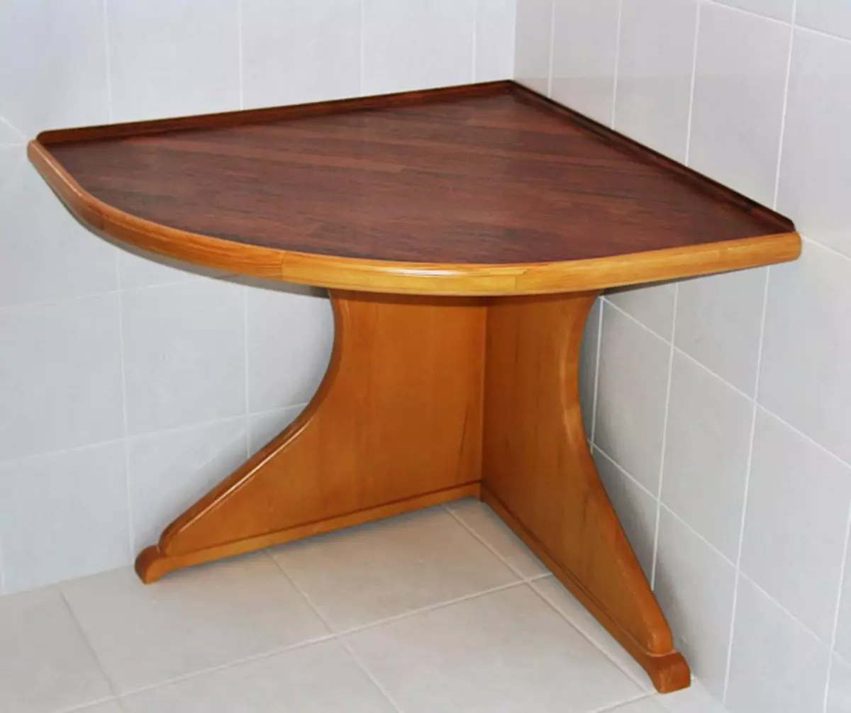 стол кухонный треугольный аленка