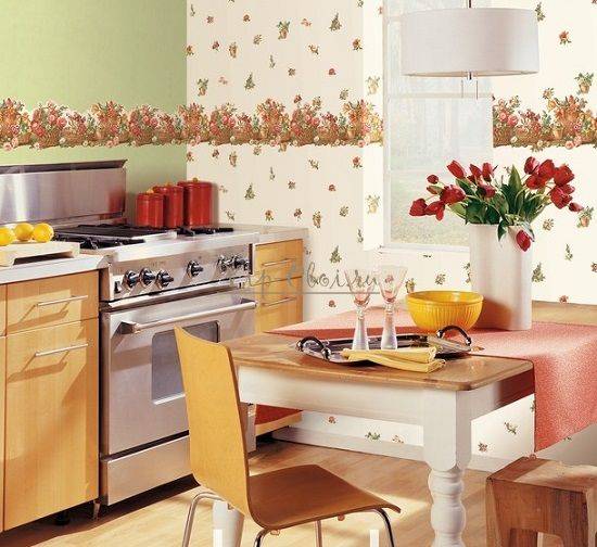Какие выбрать обои на кухню: 10 видов – какие лучше, как выбрать цвет и подобрать материал, фото в разных стилях, для маленькой кухни, моющиеся, бумажные и другие
