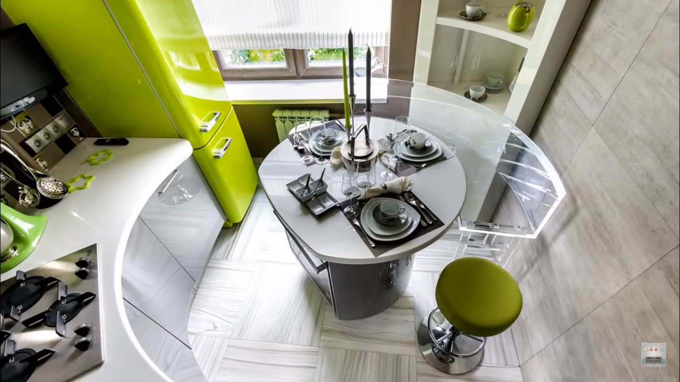 Круглый стол на кухню: 100 фото-идей современных столов