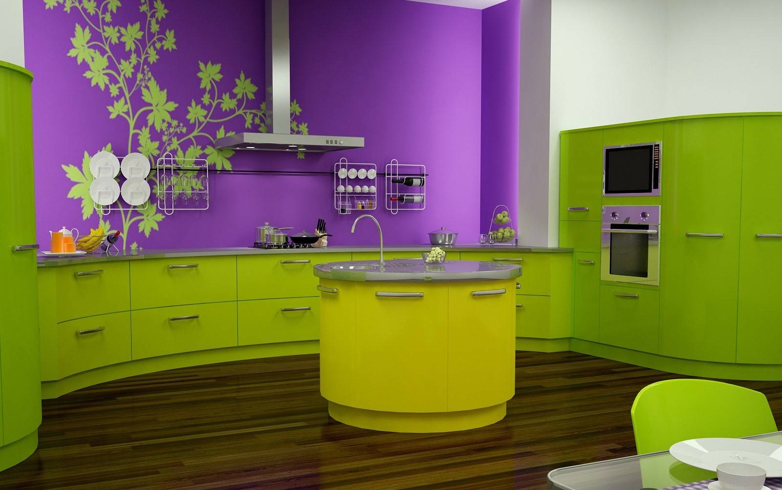 Как выбрать обои под цвет кухни – 112 фото и 7 правил – блог про кухни: все о кухне – kuhnyamy.ru