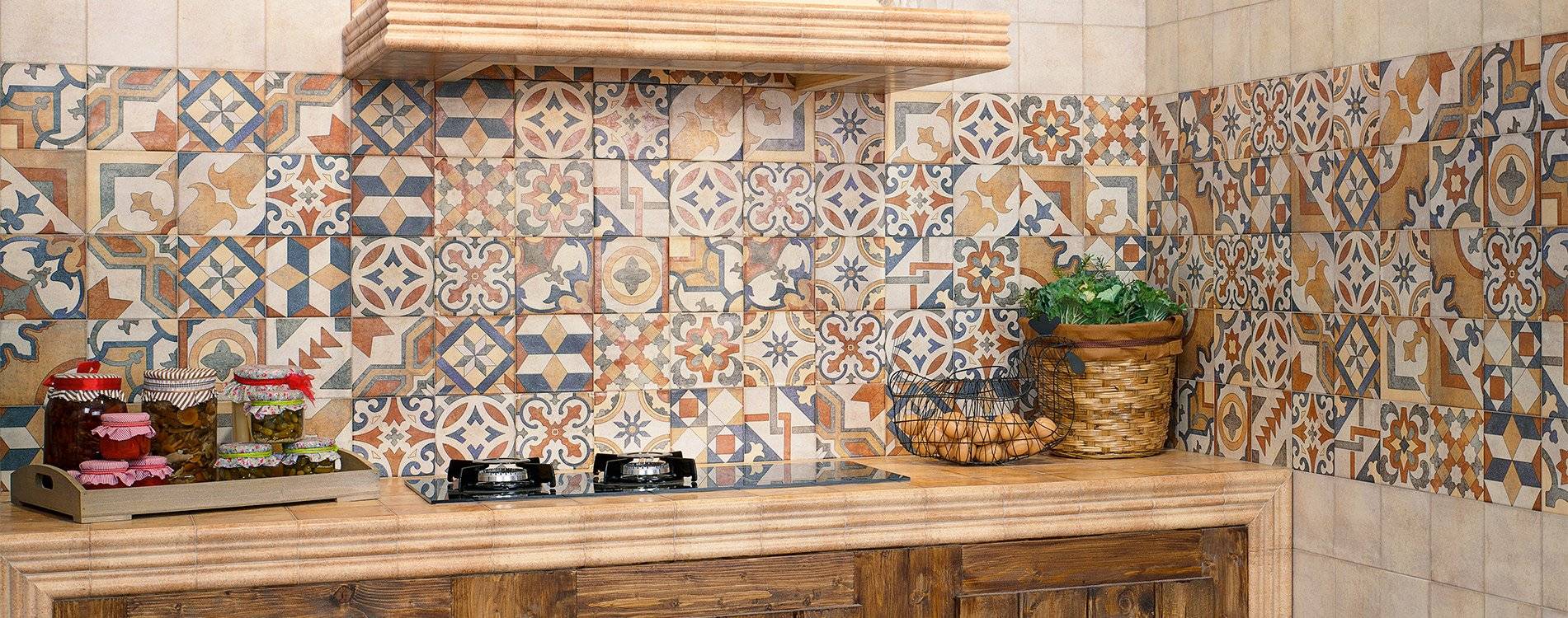 Итальянская плитка для кухни из керамики