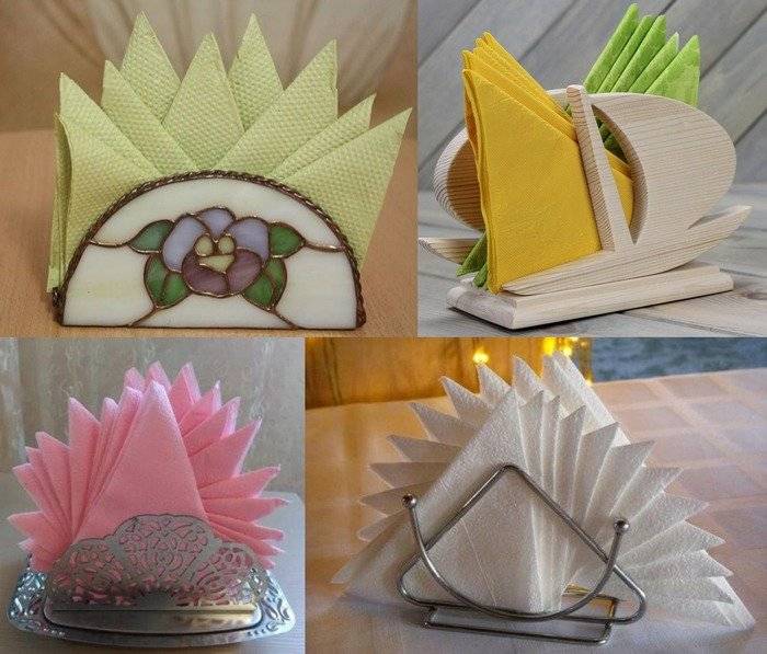 Как красиво сложить салфетки в салфетницу: от простого веера до элегантной свечи, 5 оригинальных идей