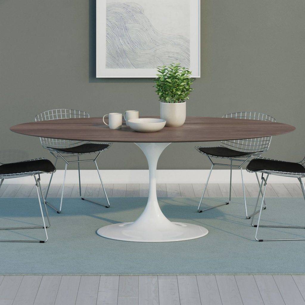 Овальные столы для кухни - 88 фото примеров изумительного дизайна