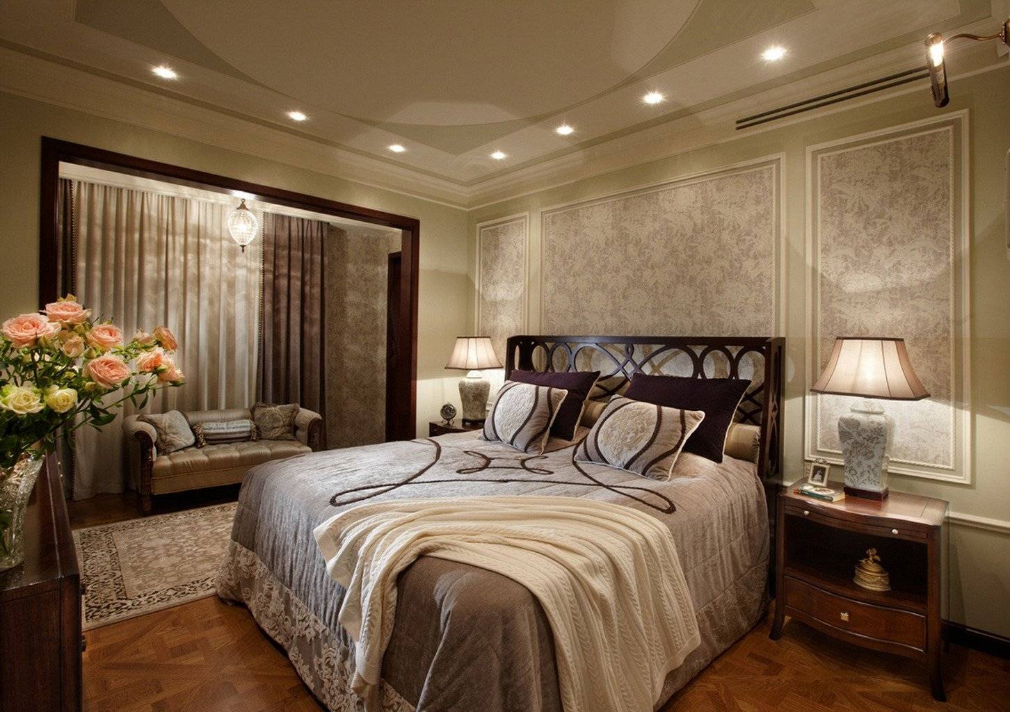 10 красивых спален, которые оформлены просто и со вкусом