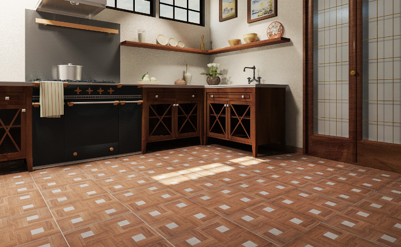 Как выбрать плитку на пол в кухню: лучшие керамические полы