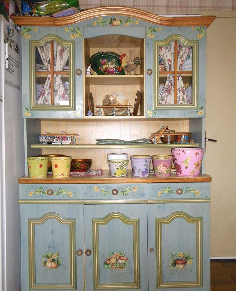 Декупаж кухни своими руками — выбор техники, стиля, идеи
