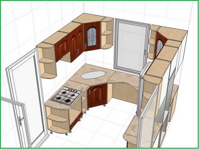 Все варианты угловых кухонь 2023 – 200 реальных примеров