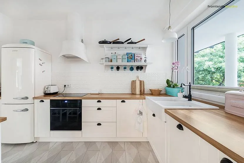 Белая кухня: более 100 фото с лучшими дизайнерскими решениями