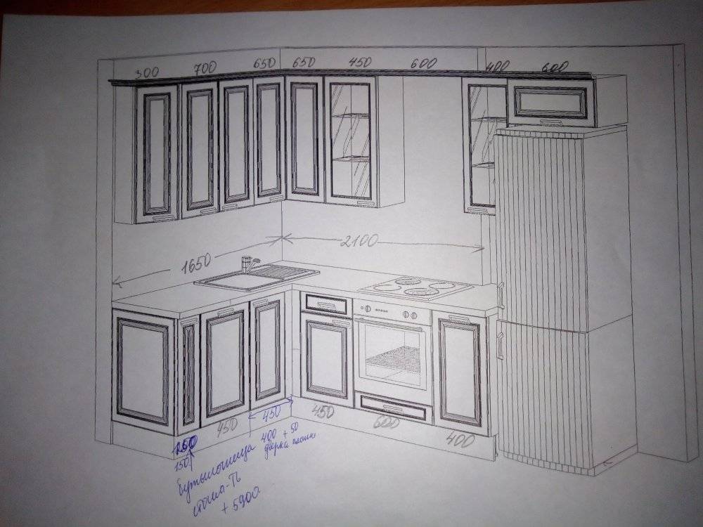 Дизайн интерьера кухни в хрущевке (реальные фото)