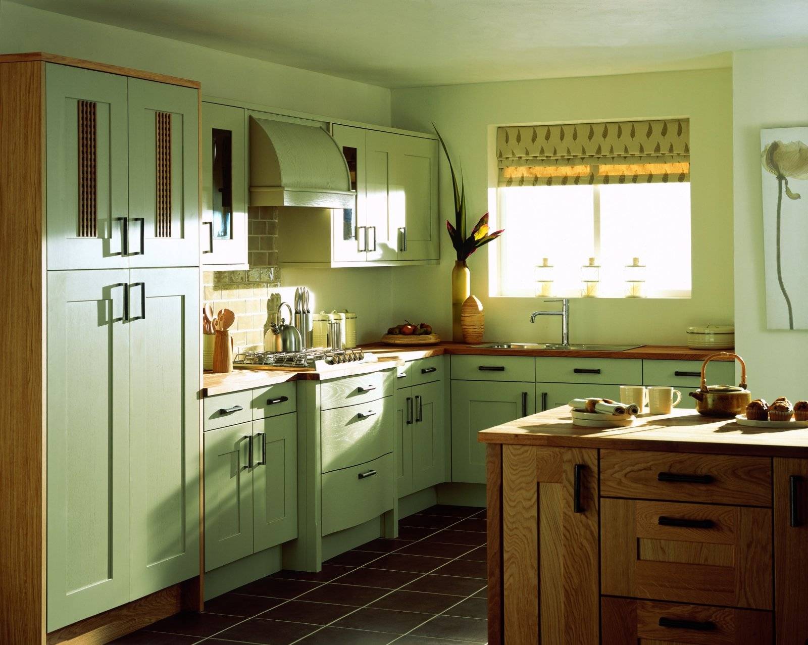 Кухня фисташкового цвета - 45 фото идей сочетания фисташкового дизайна