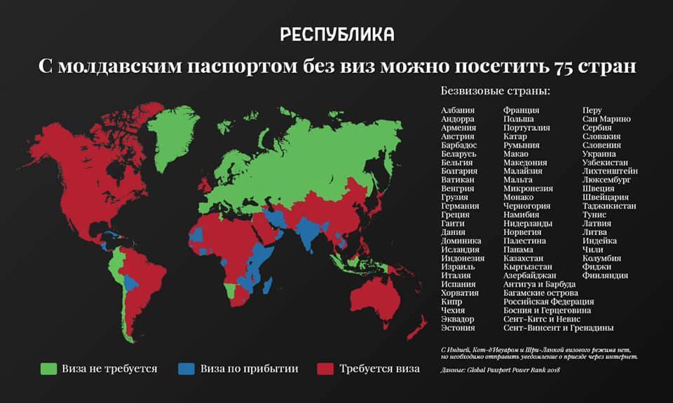 Безвизовые страны для россиян 2023 обновлено