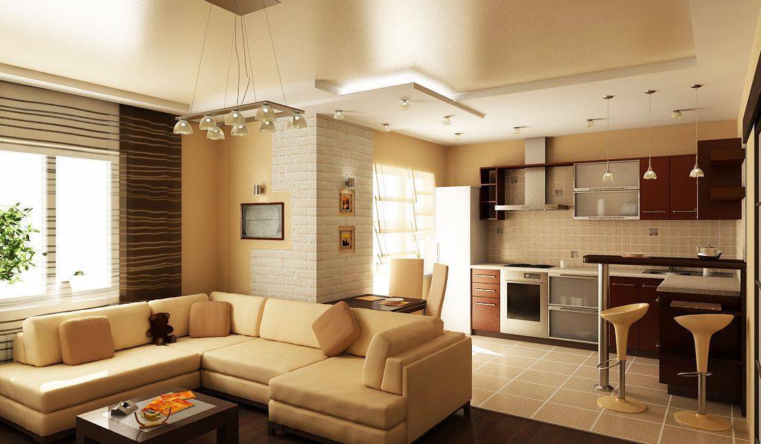 Кухня в квартире-студии: 5 важных моментов планировки и дизайна интерьера