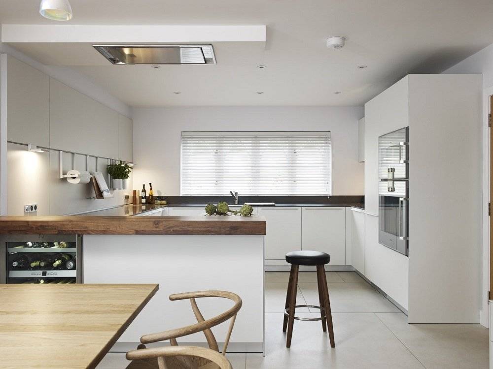 Дизайн кухни в стиле минимализм: 100 фото готовых интерьеров