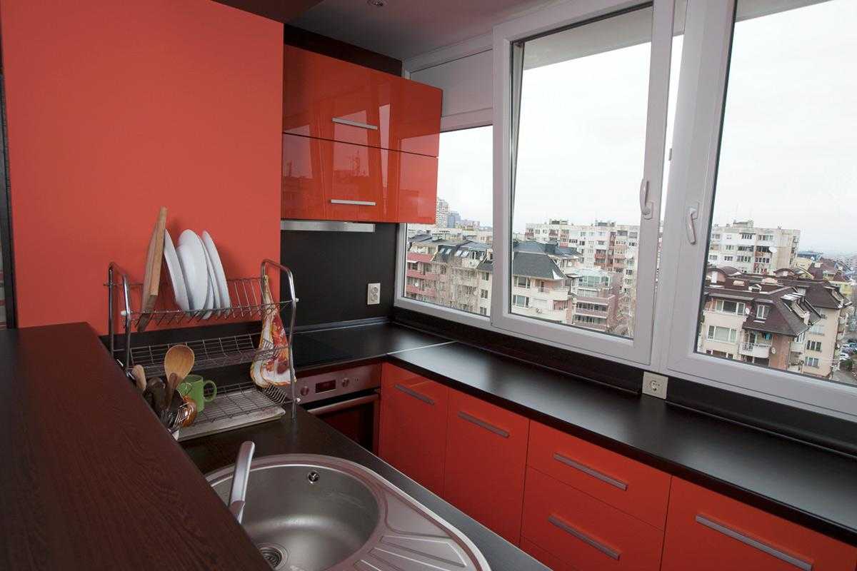 Кухня на балконе: 105 фото, нюансы расширения границ и идеи объединения