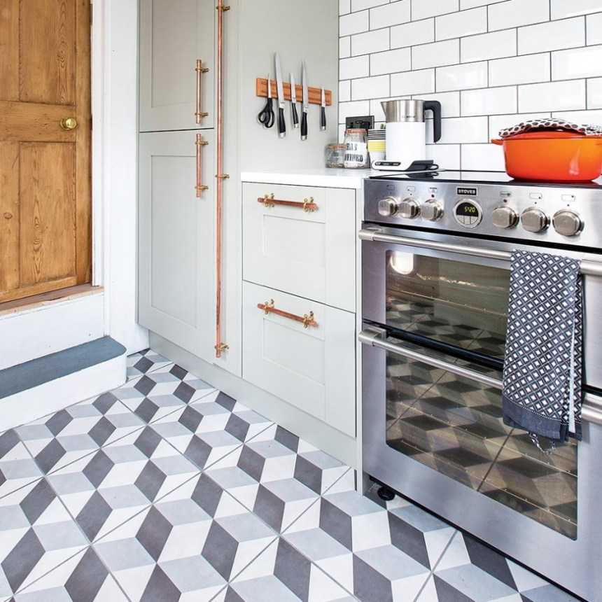 Плитка на пол для кухни, какое напольное покрытие лучше, 8 советов по выбору