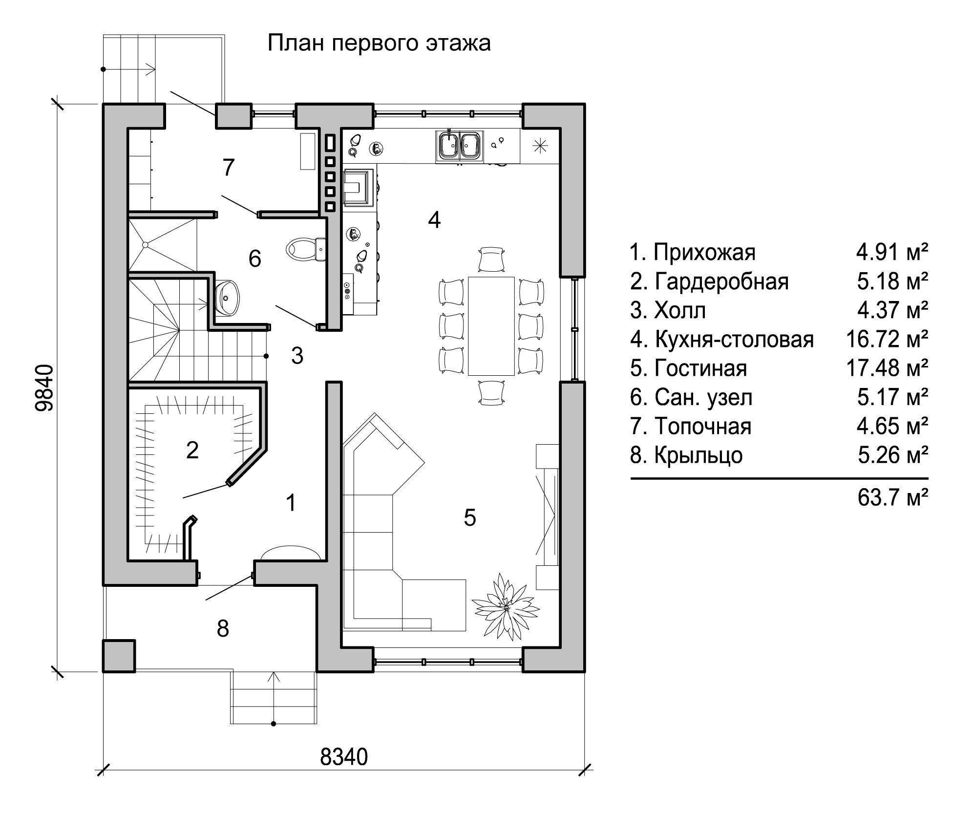 Размеры окон в частном доме из газобетона, кирпича и дерева по госту