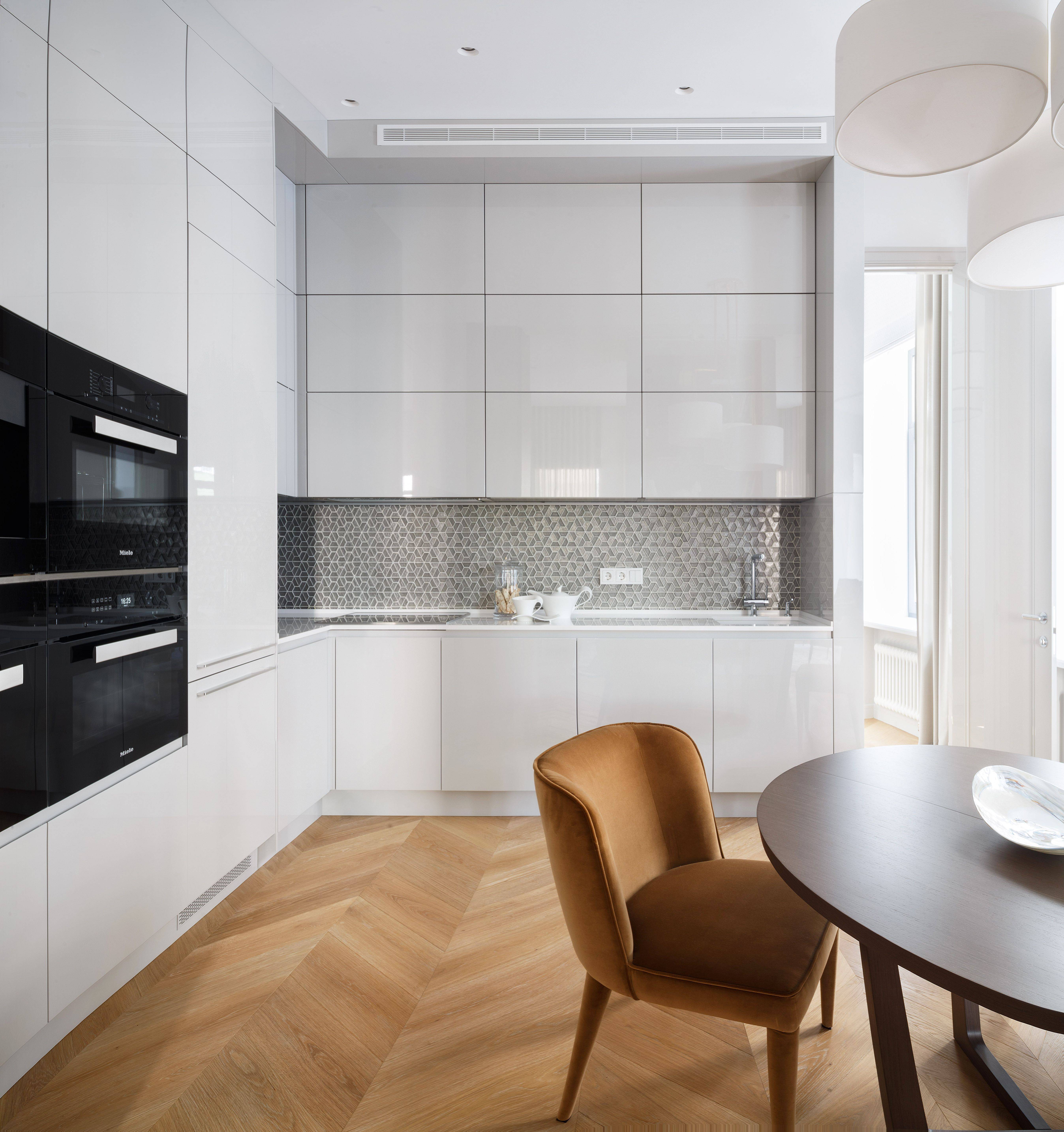 Дизайн кухни 12 кв. м (33 реальных фото) - новинки 2021-2022
