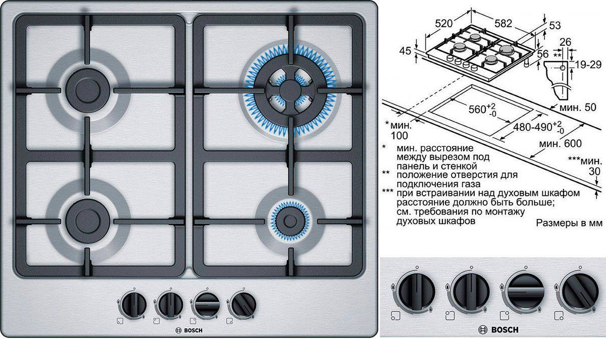 Как выбрать газовую варочную панель для кухни: подбираем функционал и материал поверхности | умный выбор | дзен