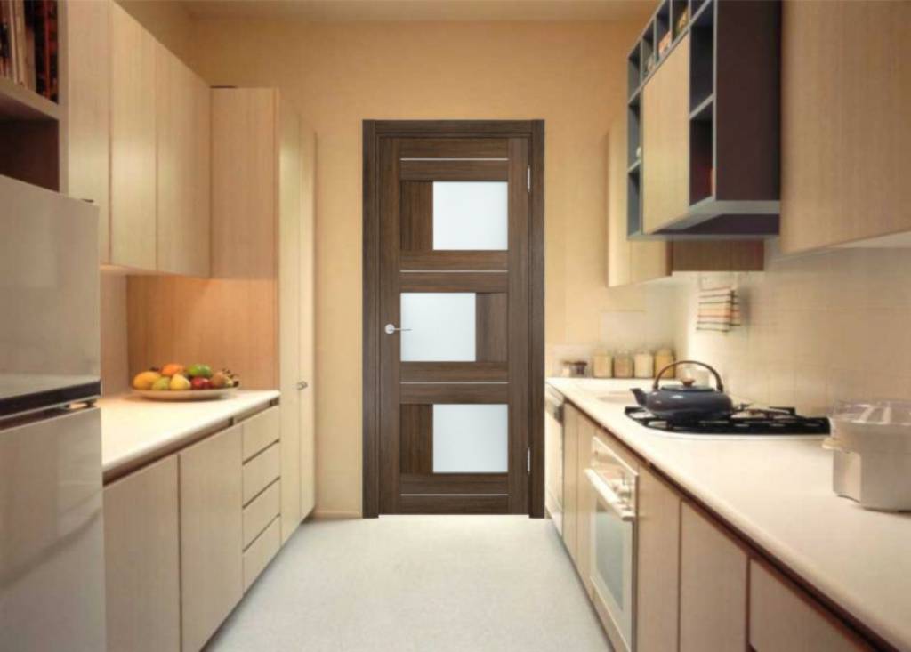 Возможно ли использование раздвижных дверей на кухне