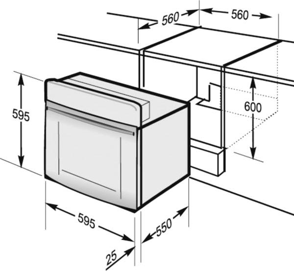 Модуль под духовой шкаф: размеры напольных шкафов и пеналов