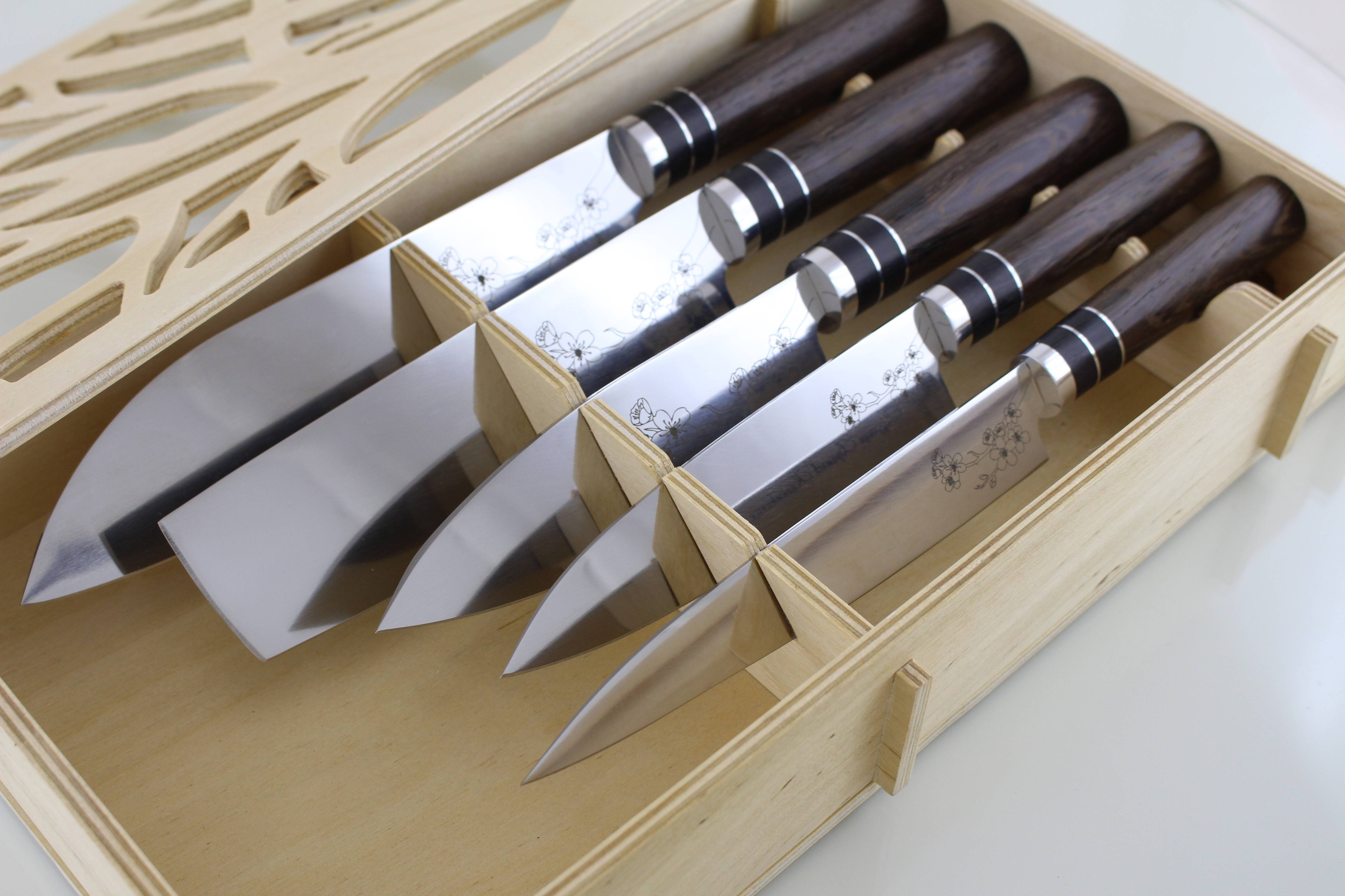 Японские кухонные ножи: лучший набор ножей для кухни
