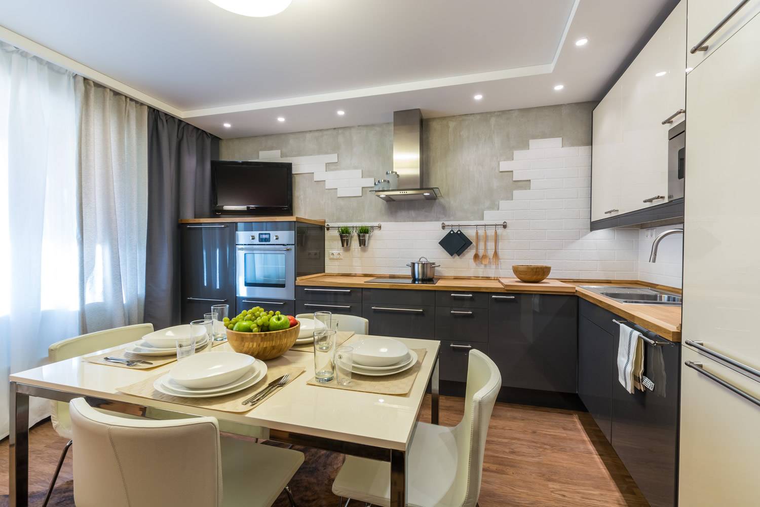 Кухня 5 кв. метров: как правильно сделать кухню красивой и функциональной, 110 лучших вариантов дизайна