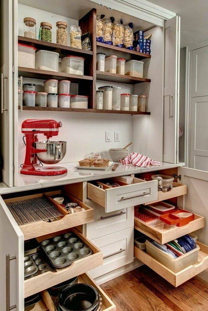 Как организовать хранение на кухне. полезные идеи
