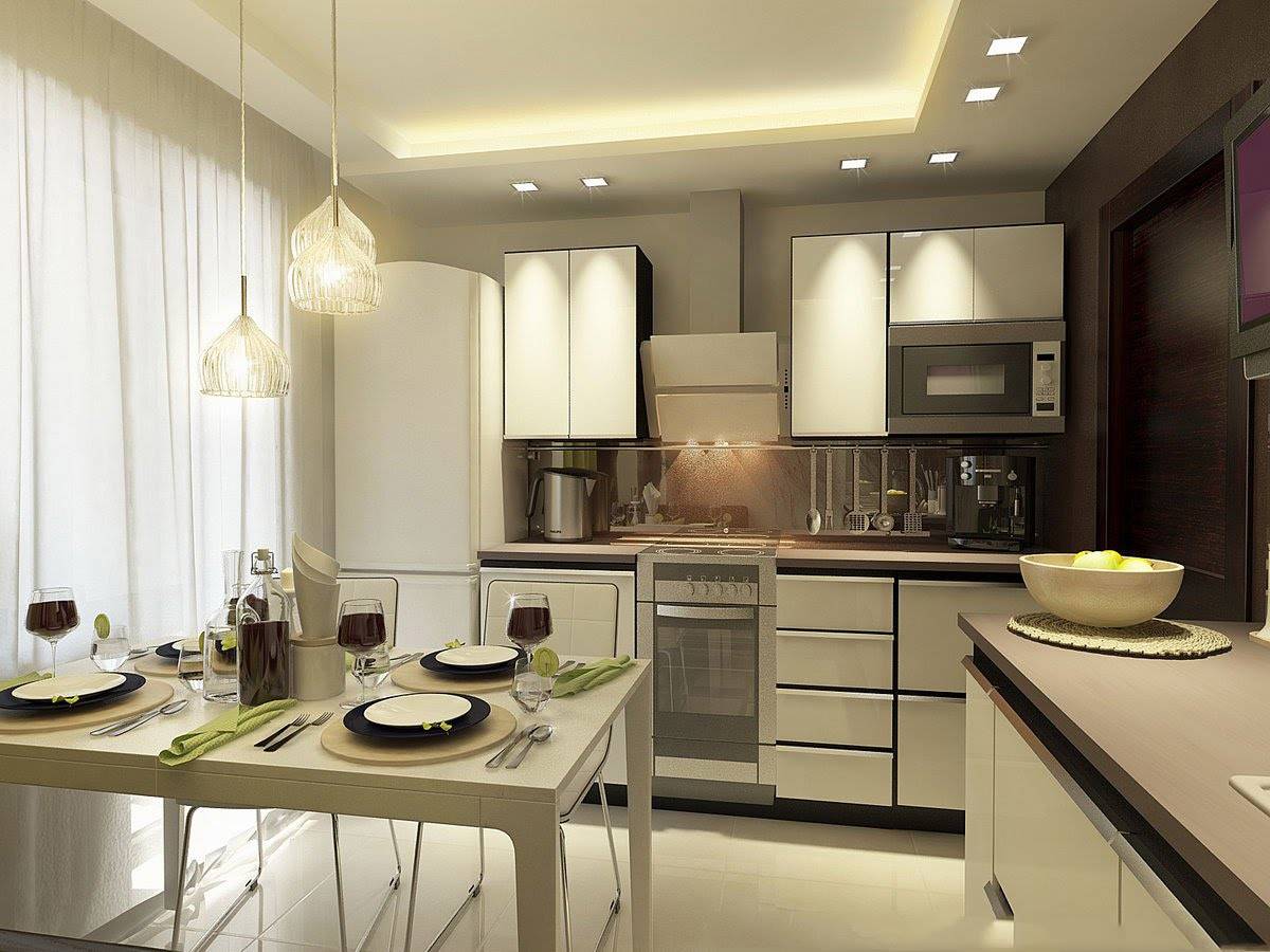 Как создать современный дизайн кухни 9 кв. метров: идеи, советы и фото примеры | ваша кухня современный дизайн кухни 9 кв. метров